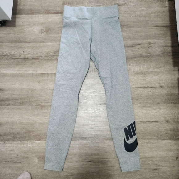 Nike Grey Leggings Sz S - Picture 1 of 2